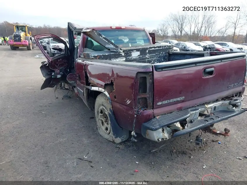2GCEC19T711363272 2001 Chevrolet Silverado 1500 Ls