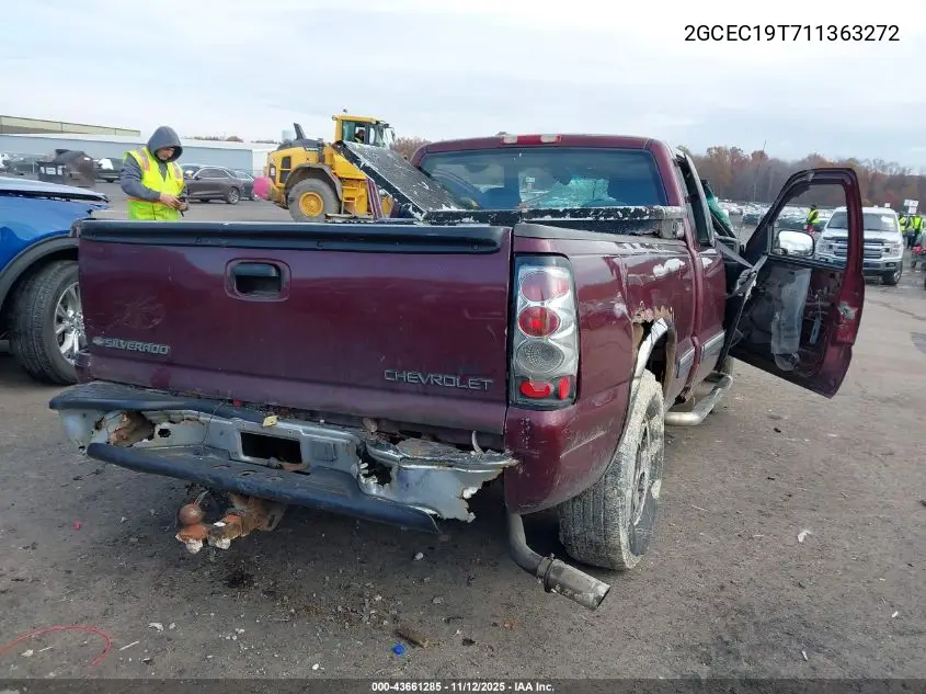 2GCEC19T711363272 2001 Chevrolet Silverado 1500 Ls