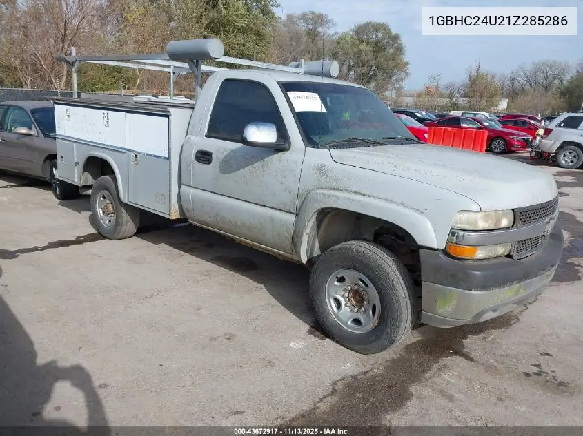 1GBHC24U21Z285286 2001 Chevrolet Silverado C2500 Heavy Duty