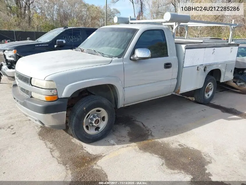 1GBHC24U21Z285286 2001 Chevrolet Silverado C2500 Heavy Duty