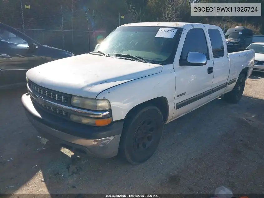 2GCEC19WX11325724 2001 Chevrolet Silverado 1500 Ls