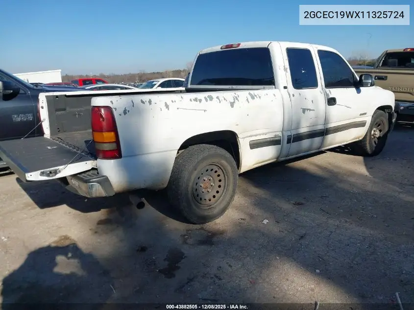 2GCEC19WX11325724 2001 Chevrolet Silverado 1500 Ls