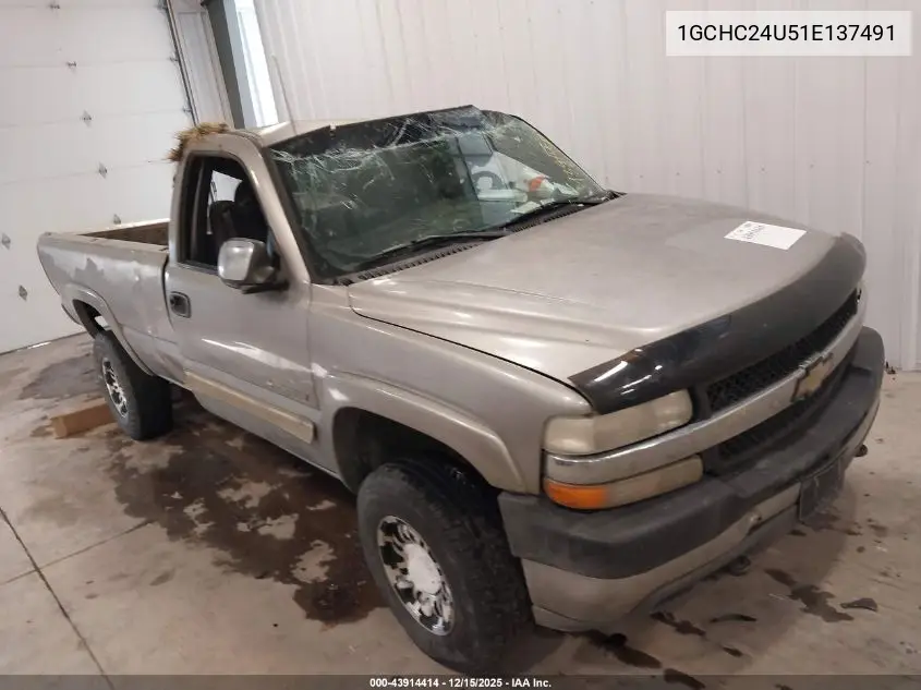 1GCHC24U51E137491 2001 Chevrolet Silverado 2500Hd Ls