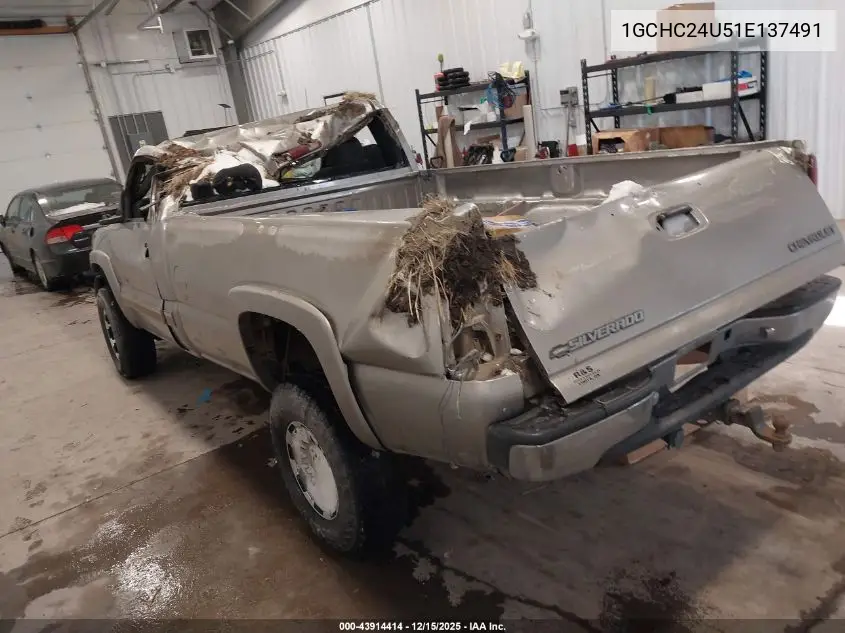 1GCHC24U51E137491 2001 Chevrolet Silverado 2500Hd Ls