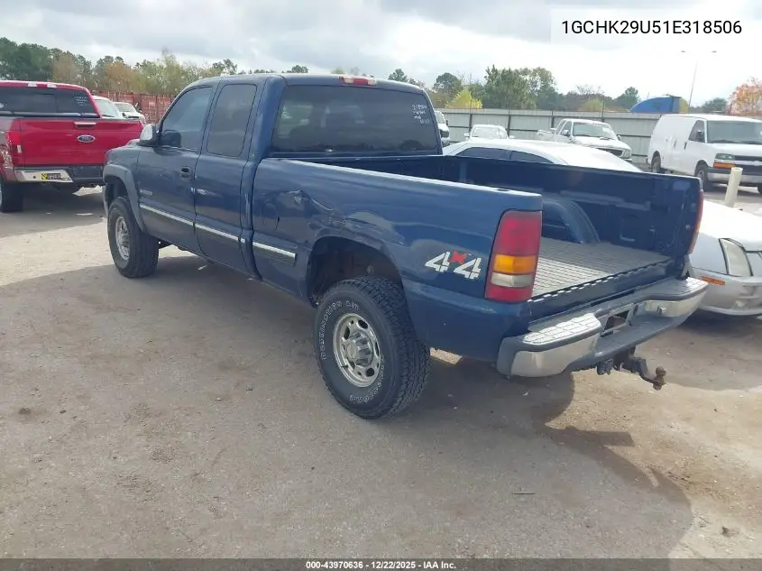 1GCHK29U51E318506 2001 Chevrolet Silverado 2500Hd Ls
