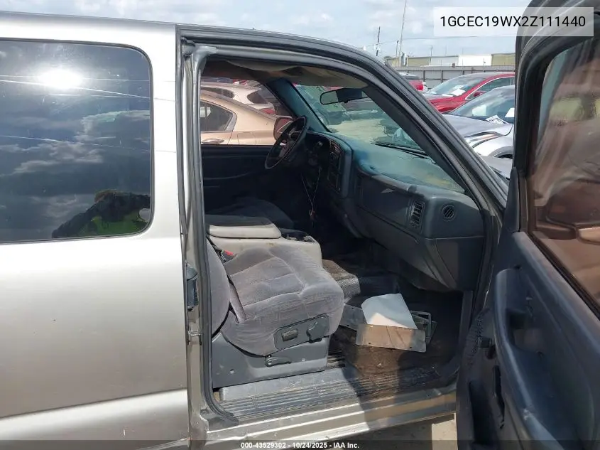 1GCEC19WX2Z111440 2002 Chevrolet Silverado 1500