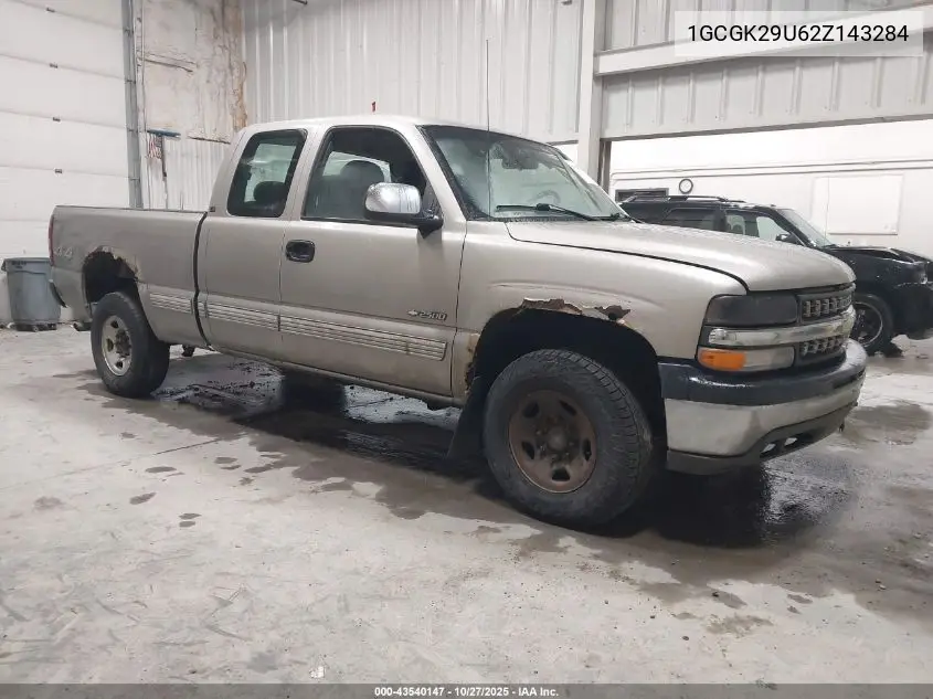 1GCGK29U62Z143284 2002 Chevrolet Silverado 2500 Ls