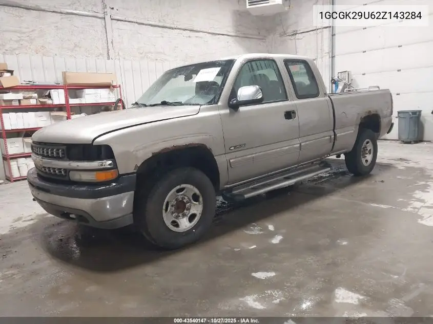 1GCGK29U62Z143284 2002 Chevrolet Silverado 2500 Ls