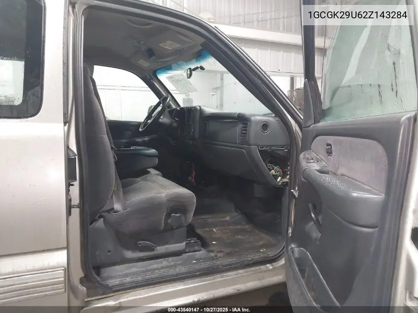 1GCGK29U62Z143284 2002 Chevrolet Silverado 2500 Ls