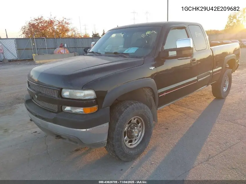 1GCHK29U42E209682 2002 Chevrolet Silverado 2500Hd Ls