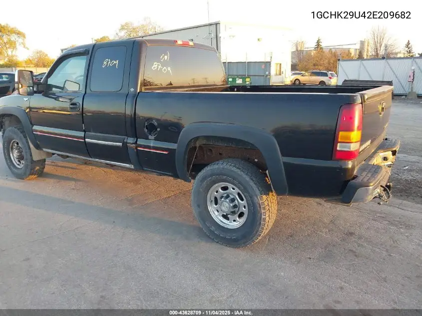 1GCHK29U42E209682 2002 Chevrolet Silverado 2500Hd Ls