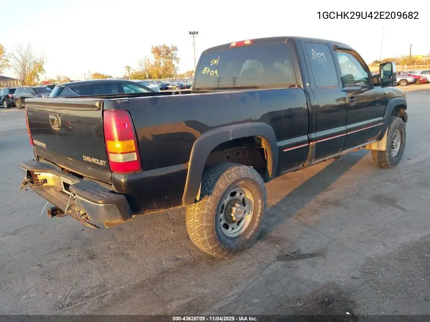 1GCHK29U42E209682 2002 Chevrolet Silverado 2500Hd Ls