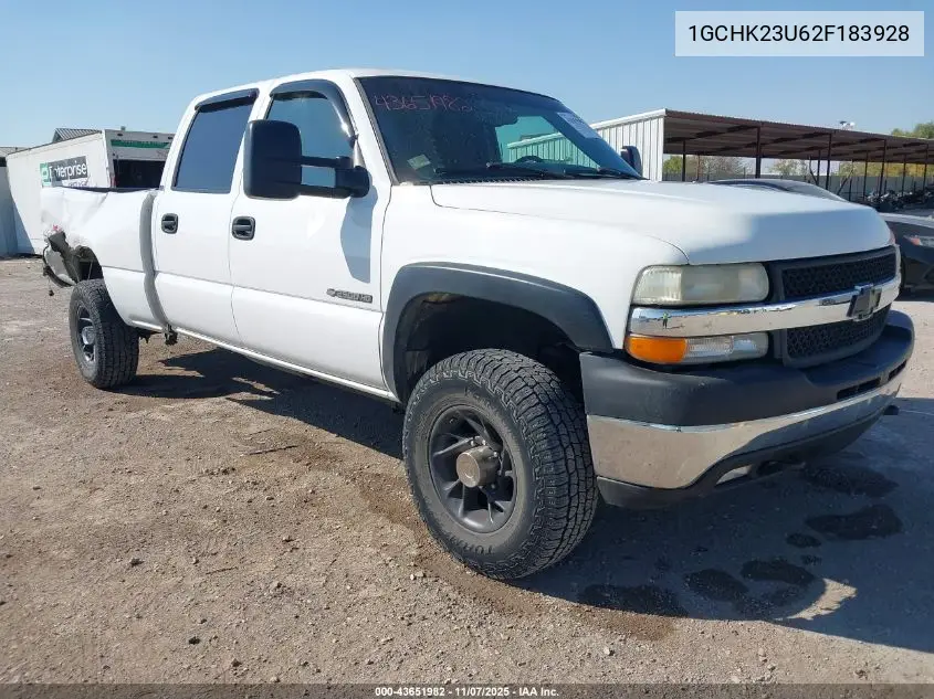 1GCHK23U62F183928 2002 Chevrolet Silverado 2500Hd Ls