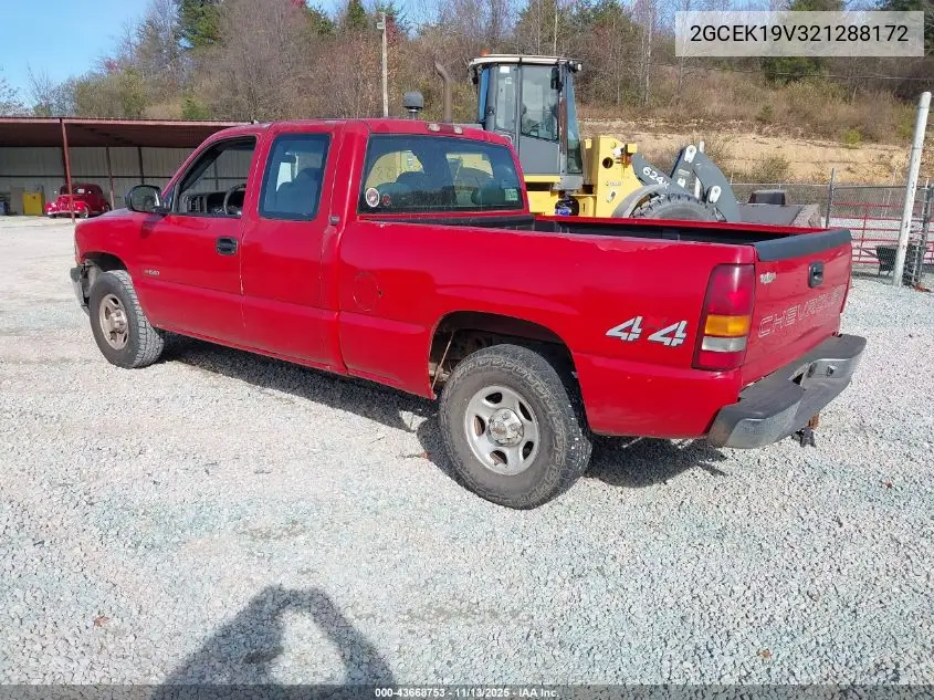 2GCEK19V321288172 2002 Chevrolet Silverado 1500
