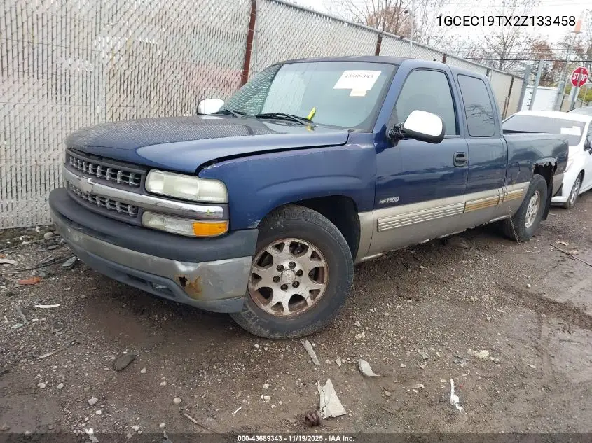 1GCEC19TX2Z133458 2002 Chevrolet Silverado 1500 Ls