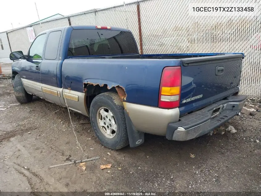 1GCEC19TX2Z133458 2002 Chevrolet Silverado 1500 Ls