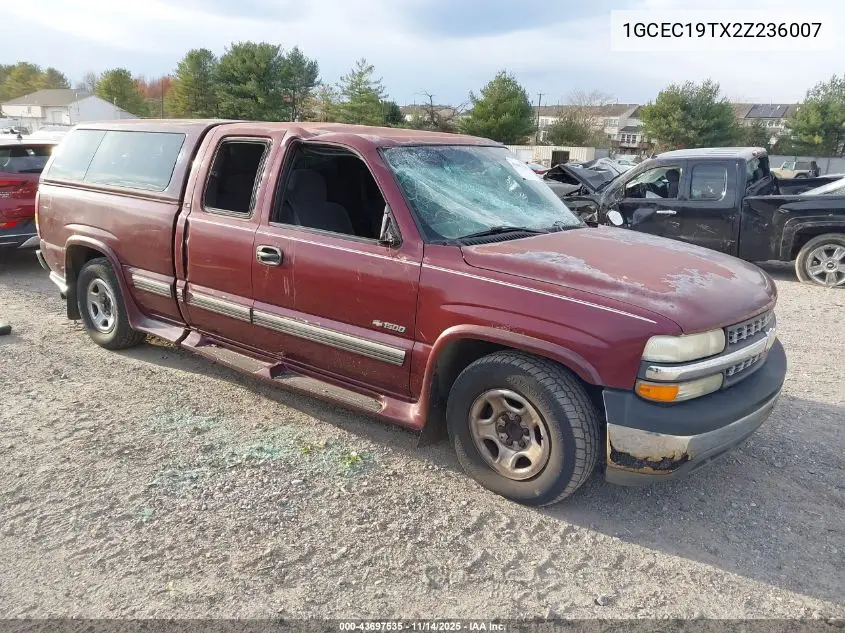 1GCEC19TX2Z236007 2002 Chevrolet Silverado 1500 Ls