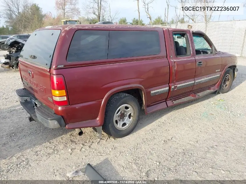 1GCEC19TX2Z236007 2002 Chevrolet Silverado 1500 Ls