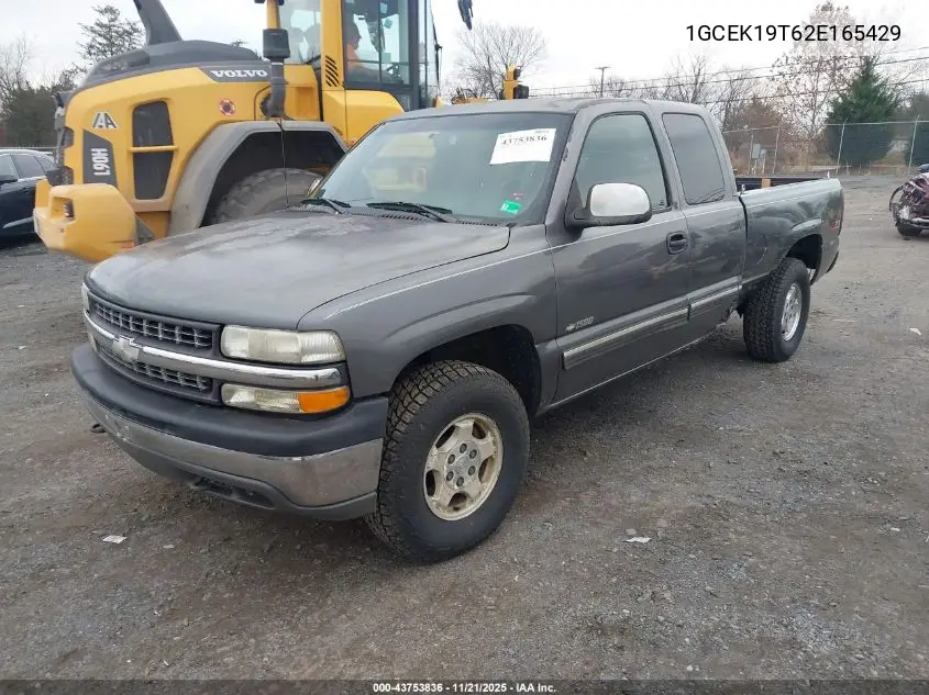 1GCEK19T62E165429 2002 Chevrolet Silverado 1500 Ls