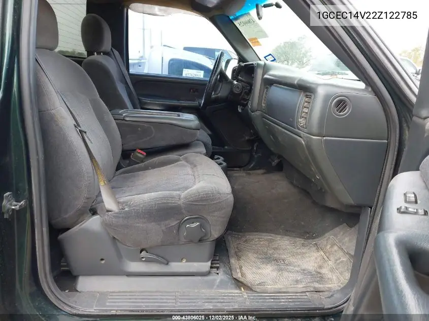 1GCEC14V22Z122785 2002 Chevrolet Silverado 1500 Ls