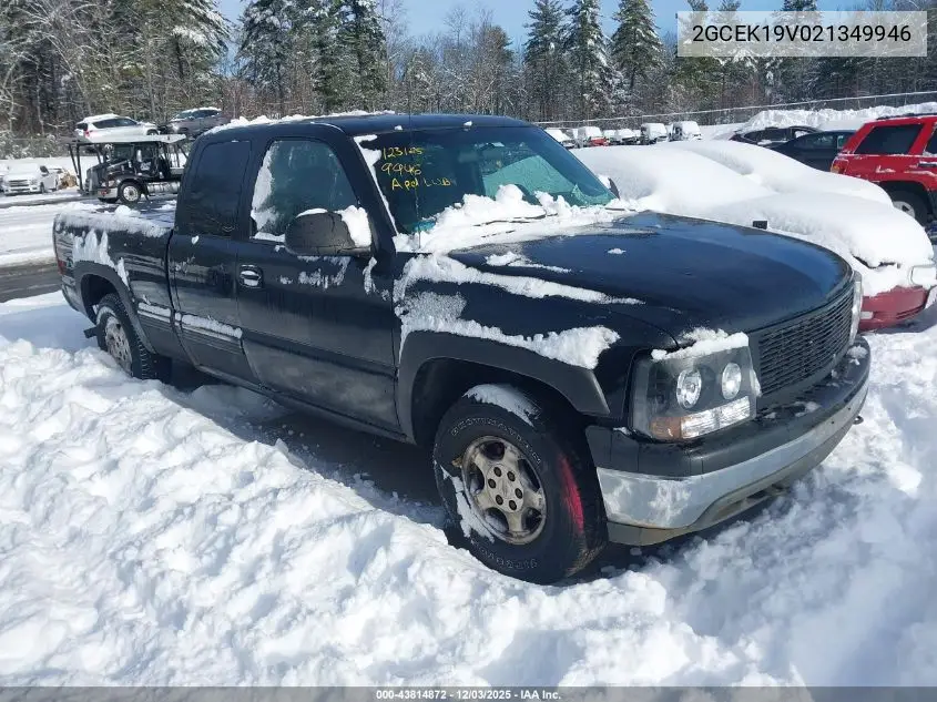 2GCEK19V021349946 2002 Chevrolet Silverado 1500 Ls