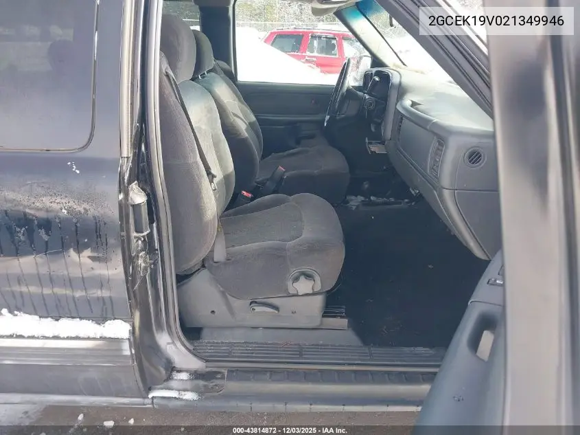 2GCEK19V021349946 2002 Chevrolet Silverado 1500 Ls