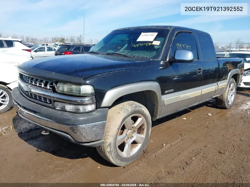 2GCEK19T921392552 2002 Chevrolet Silverado 1500 Ls