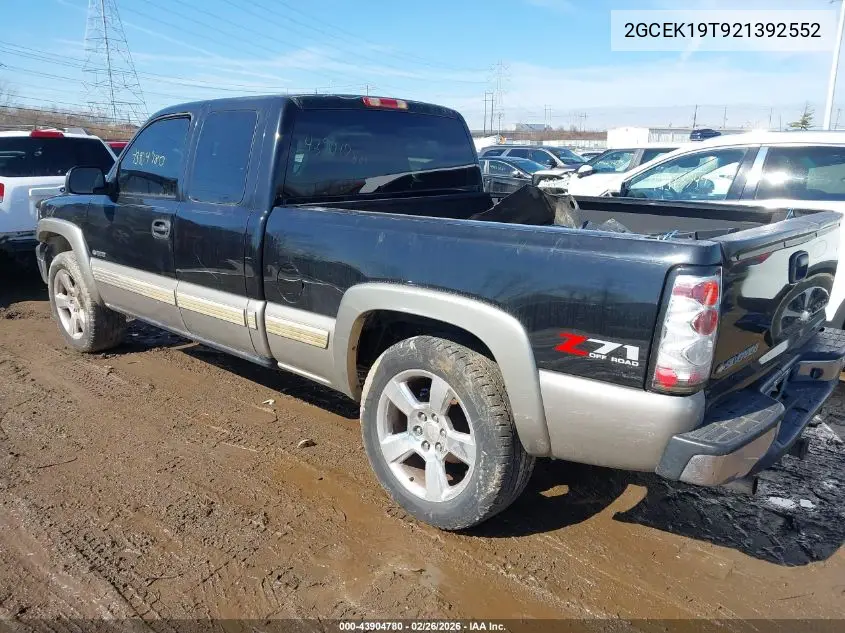 2GCEK19T921392552 2002 Chevrolet Silverado 1500 Ls