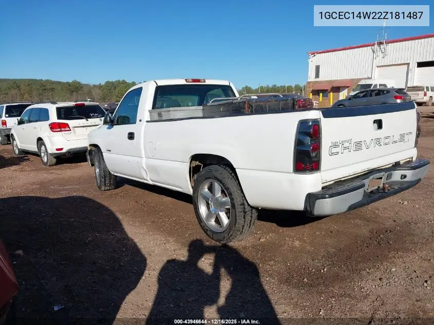 1GCEC14W22Z181487 2002 Chevrolet Silverado 1500 Commercial