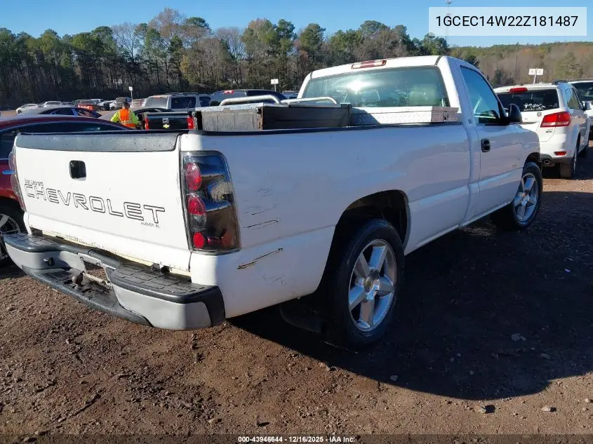 1GCEC14W22Z181487 2002 Chevrolet Silverado 1500 Commercial