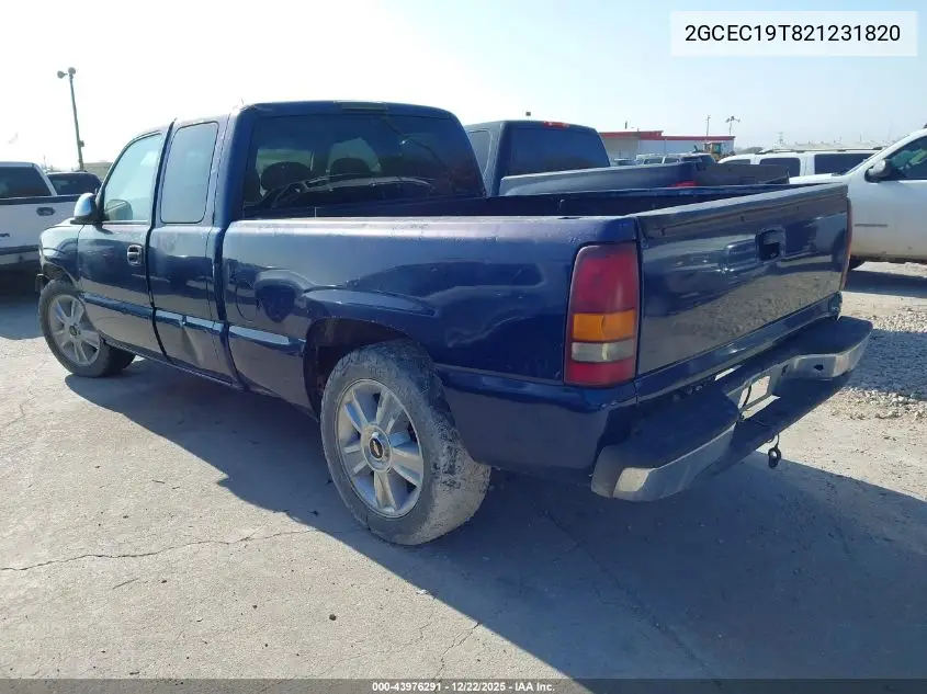 2GCEC19T821231820 2002 Chevrolet Silverado 1500 Ls