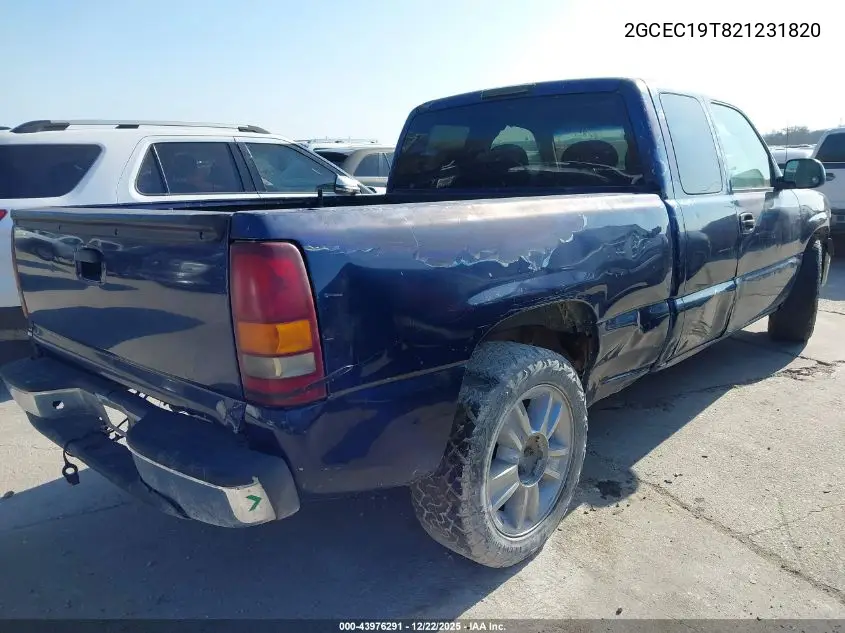 2GCEC19T821231820 2002 Chevrolet Silverado 1500 Ls