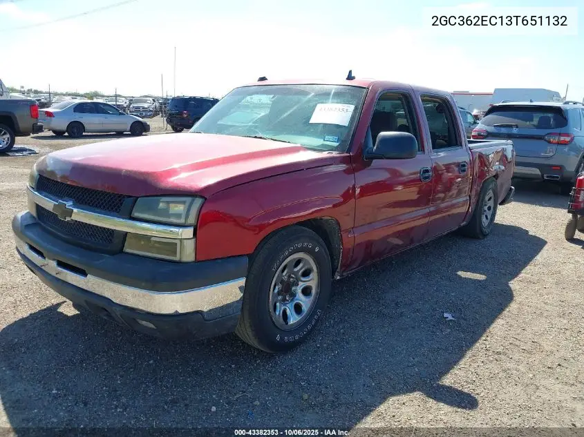 2GCEC13T651132362 2005 Chevrolet Silverado 1500 Ls