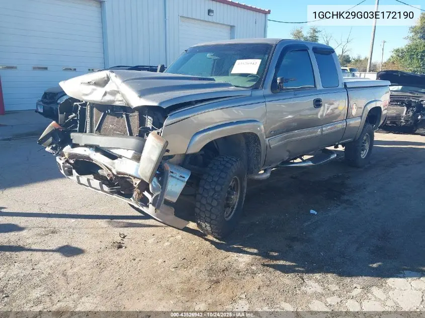 1GCHK29G03E172190 2003 Chevrolet Silverado 2500Hd Ls