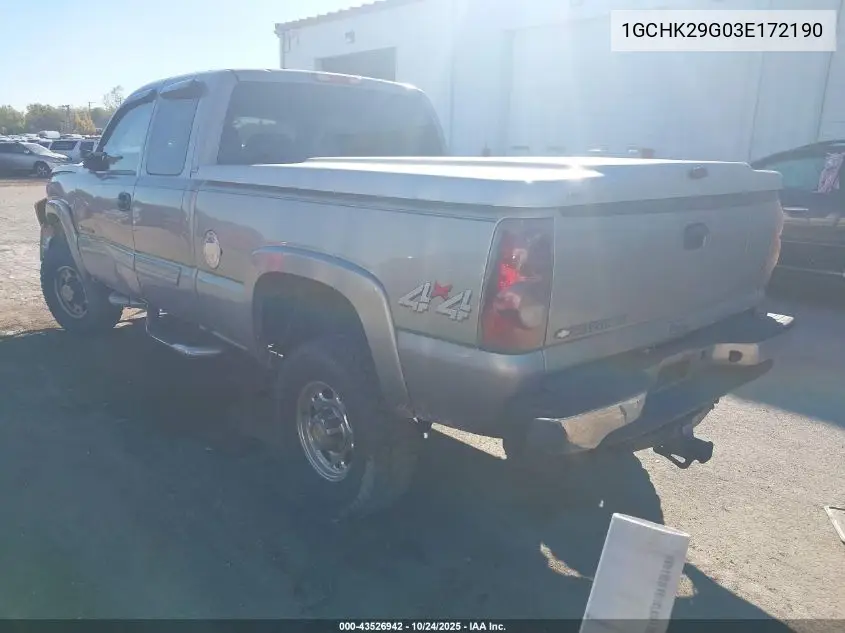 1GCHK29G03E172190 2003 Chevrolet Silverado 2500Hd Ls