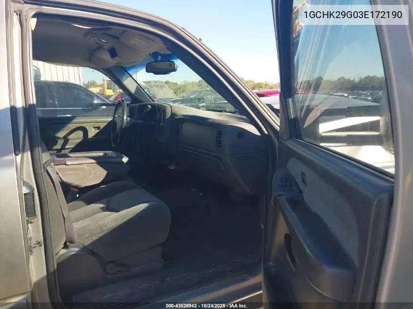 1GCHK29G03E172190 2003 Chevrolet Silverado 2500Hd Ls