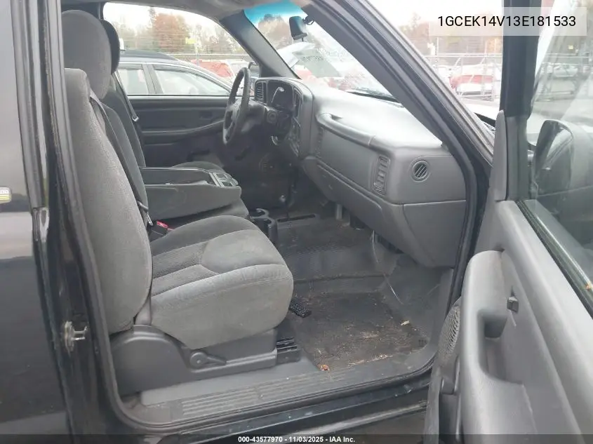 1GCEK14V13E181533 2003 Chevrolet Silverado 1500 Work Truck