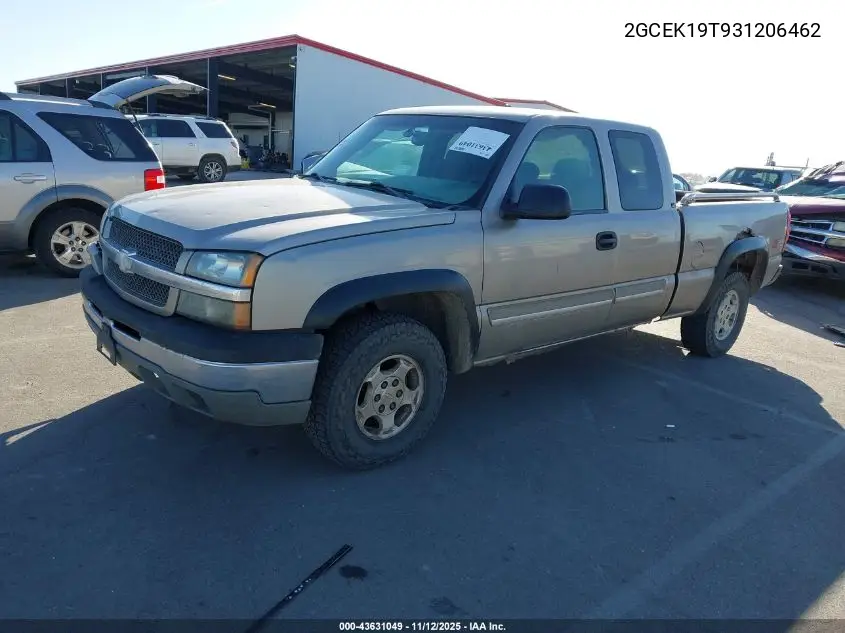 2GCEK19T931206462 2003 Chevrolet Silverado 1500 Ls