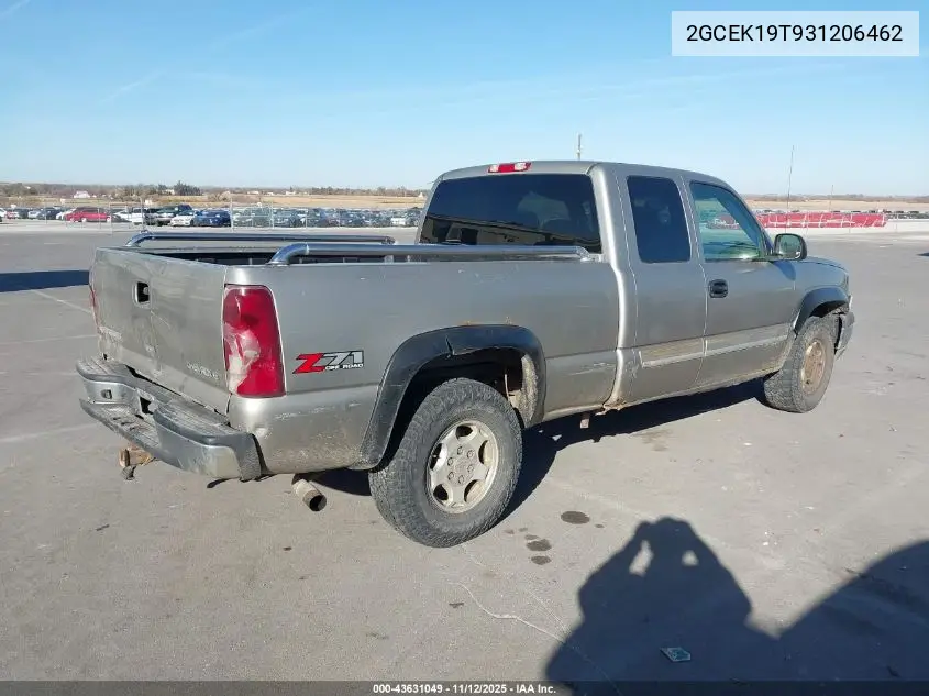 2GCEK19T931206462 2003 Chevrolet Silverado 1500 Ls