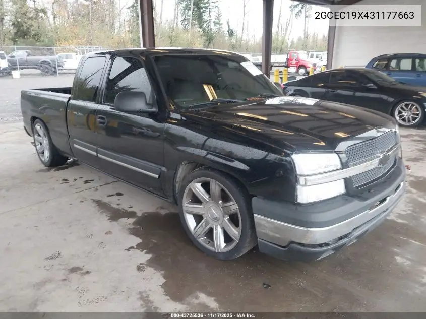 2GCEC19X431177663 2003 Chevrolet Silverado 1500