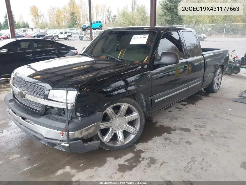 2GCEC19X431177663 2003 Chevrolet Silverado 1500