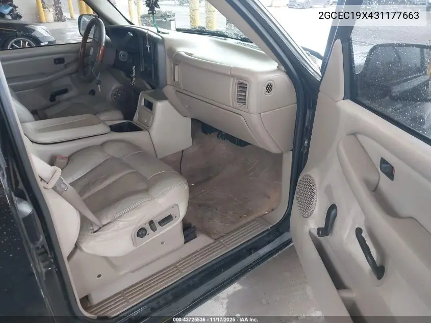 2GCEC19X431177663 2003 Chevrolet Silverado 1500