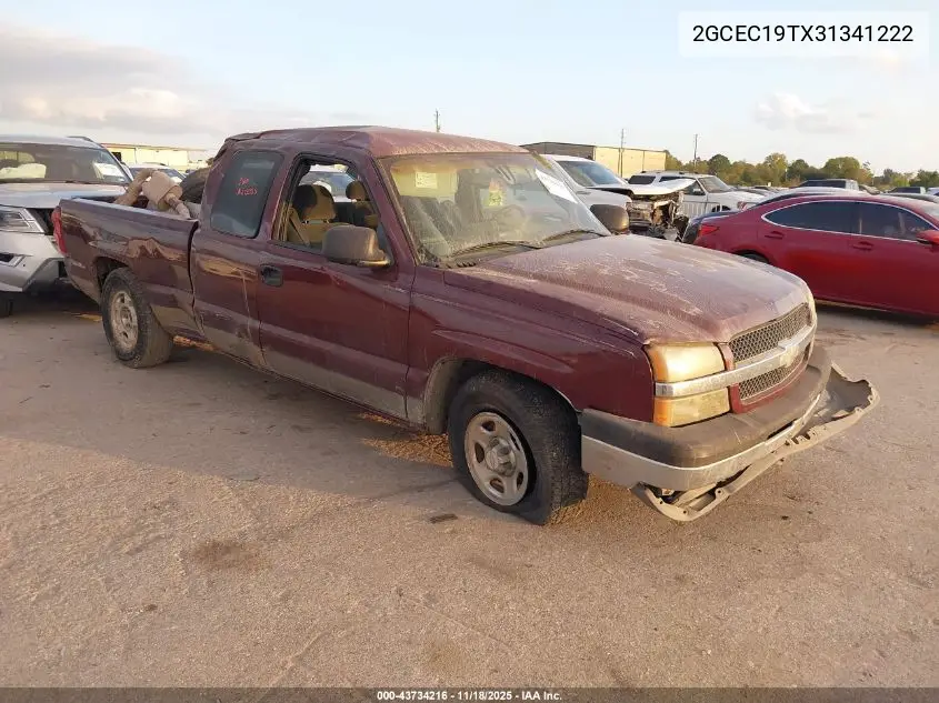 2GCEC19TX31341222 2003 Chevrolet Silverado 1500 Ls