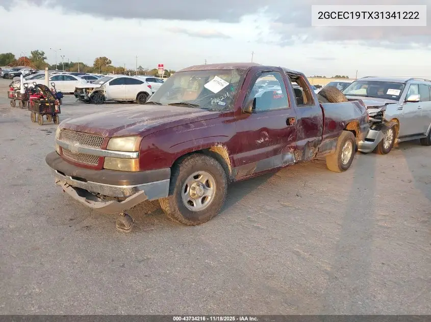 2GCEC19TX31341222 2003 Chevrolet Silverado 1500 Ls
