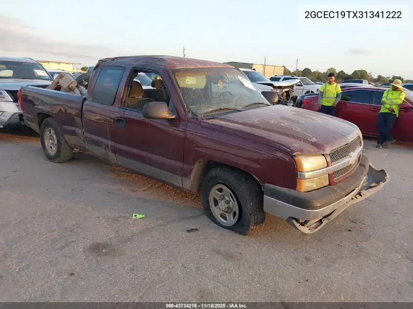 2GCEC19TX31341222 2003 Chevrolet Silverado 1500 Ls