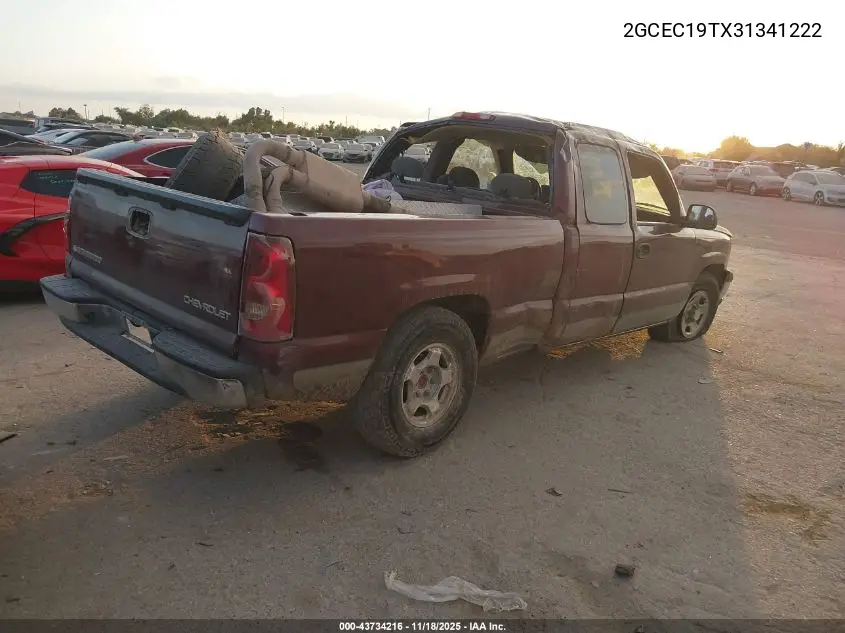 2GCEC19TX31341222 2003 Chevrolet Silverado 1500 Ls