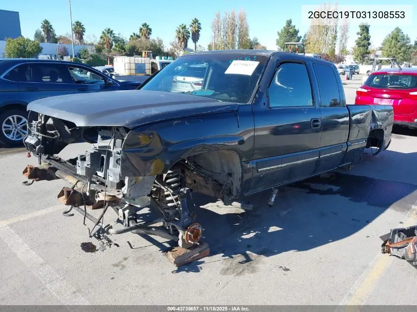 2GCEC19T031308553 2003 Chevrolet Silverado 1500 Ls