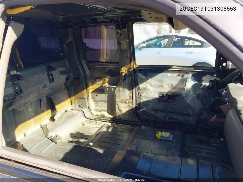 2GCEC19T031308553 2003 Chevrolet Silverado 1500 Ls