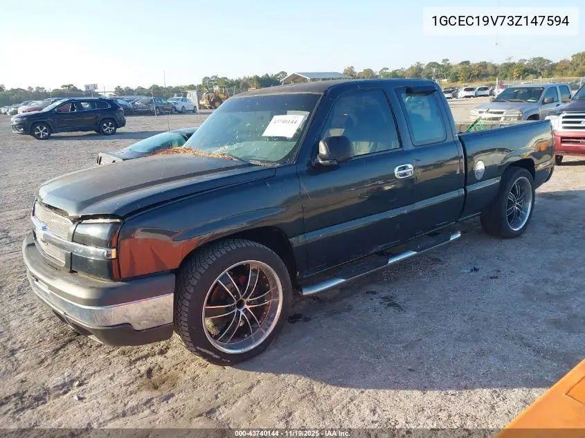 1GCEC19V73Z147594 2003 Chevrolet Silverado 1500 Ls