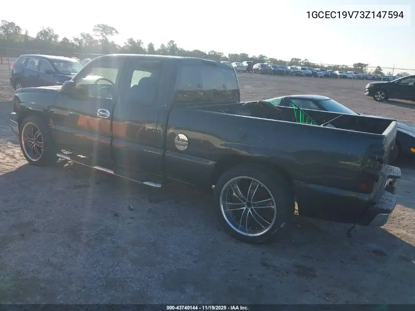 1GCEC19V73Z147594 2003 Chevrolet Silverado 1500 Ls
